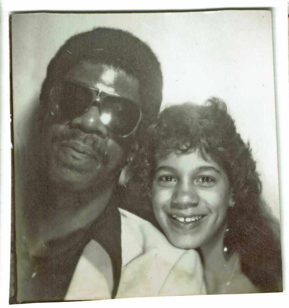 Leonard Marco King and Daughter
