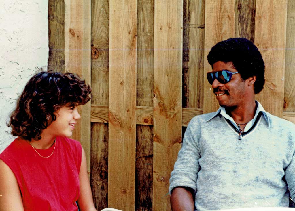 Leonard Marco King and Daughter